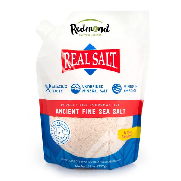Redmond Ancient Fine Real Sea Salt